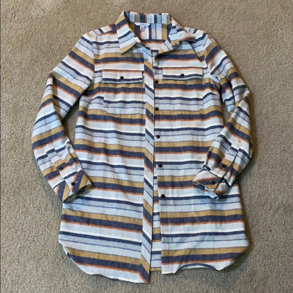 LL bean flannel button up